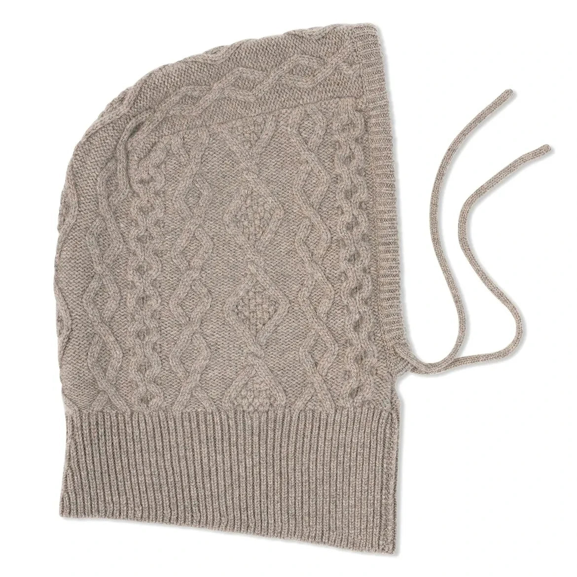 Bompard - Suzie Top con capucha de cachemira | Marrón glacé