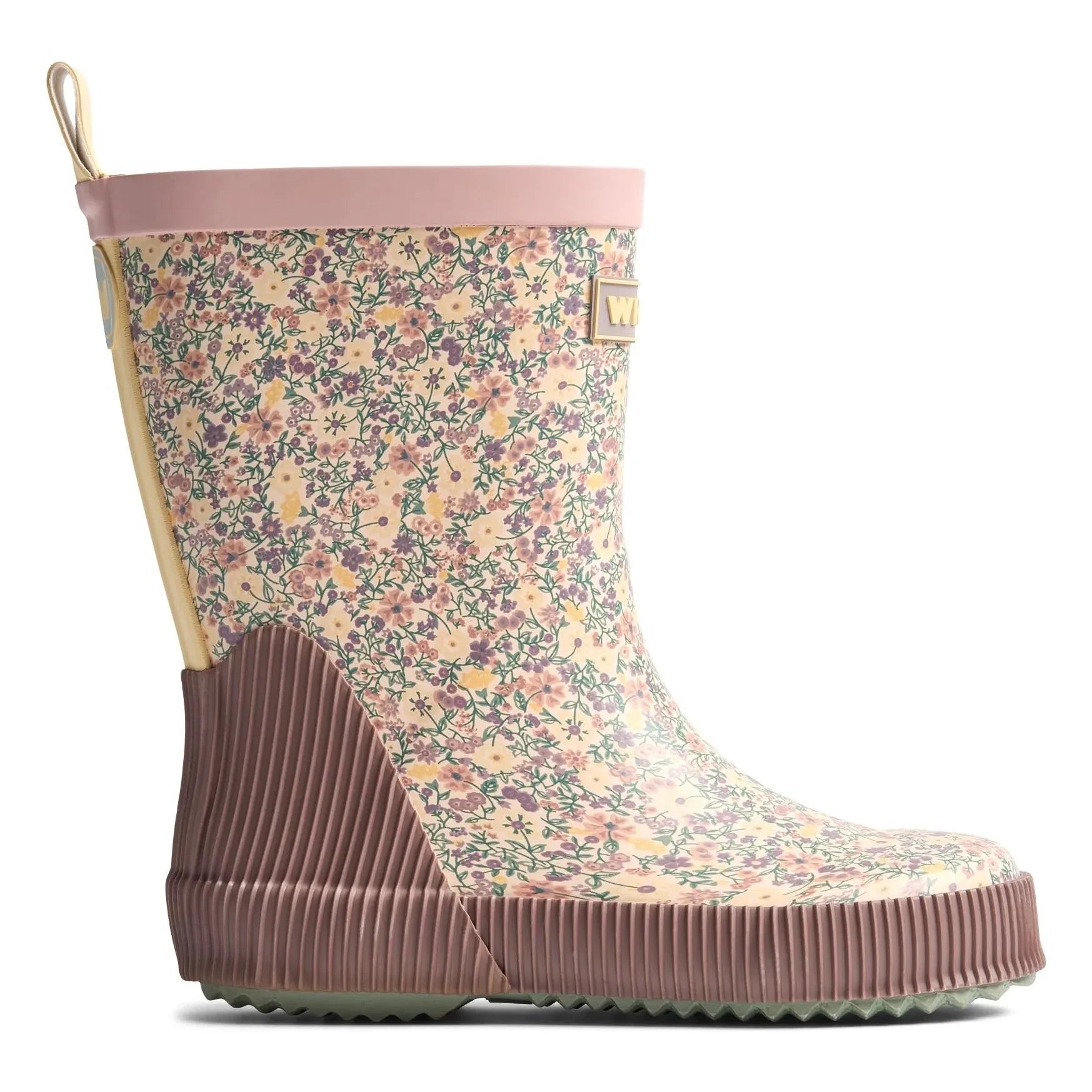 Wheat - Welly Fleuries Botas de agua | Rosa pálido