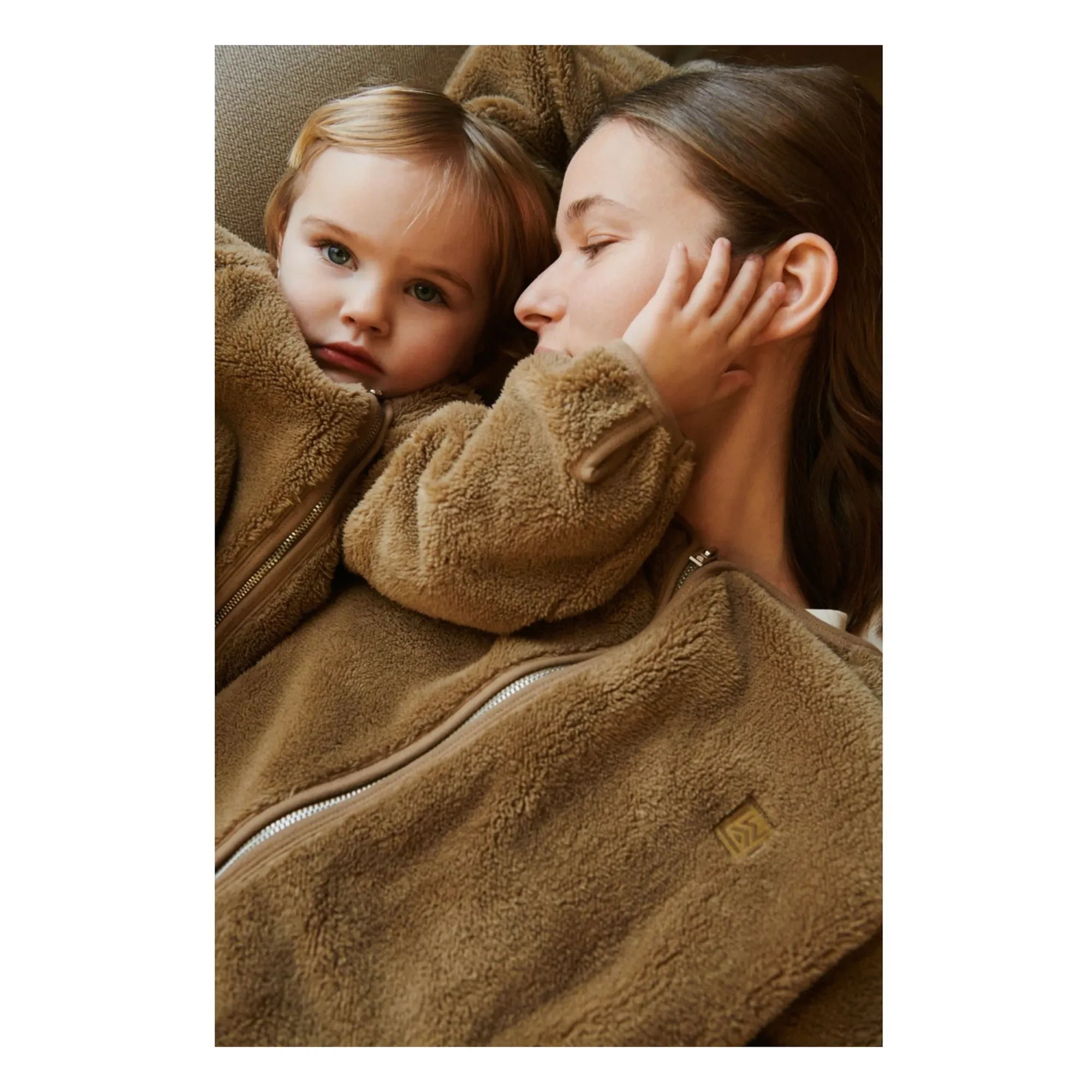 Liewood - Chaqueta Sherpa de Fibra Reciclada Calina - Colección Mujer | Beige