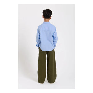 Smallable Kid - Camisa Zak Oxford | Azul claro