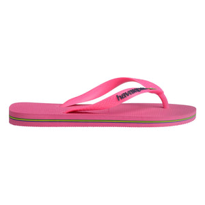 Havaianas - Chanclas de dedo Brasil Logo Neon | Rosa