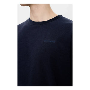Anerkjendt - Camiseta de rizo Akvillads | Azul oscuro