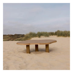 Gabrielle Paris - Mesa de centro de exterior Iroko