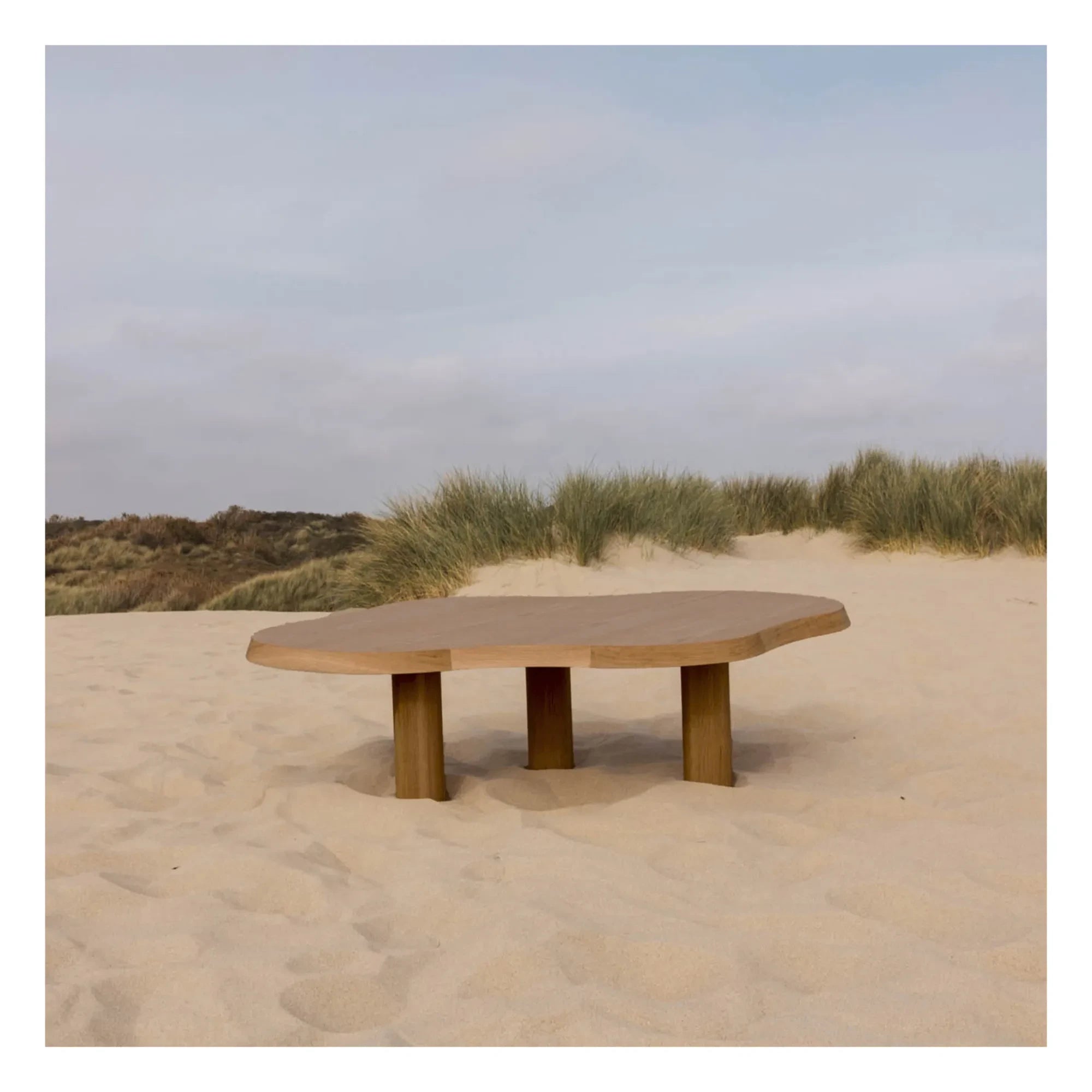 Gabrielle Paris - Mesa de centro de exterior Iroko