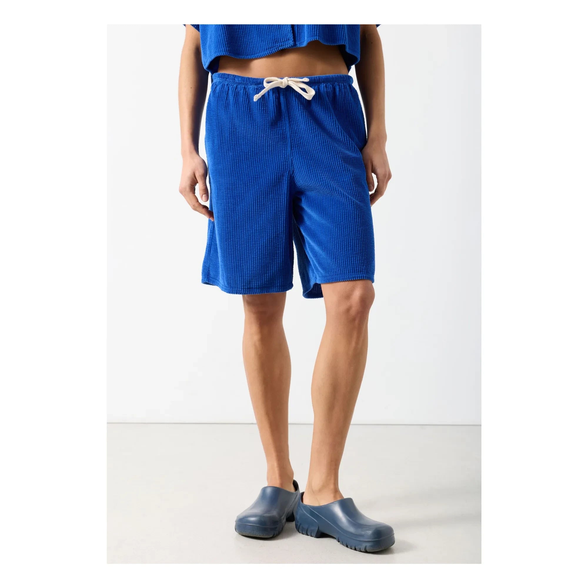 American Vintage - Pantalones cortos de algodón Padow | Azul