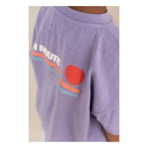 Jenest - Camiseta Oversize Ben En Route Algodón orgánico | Morado