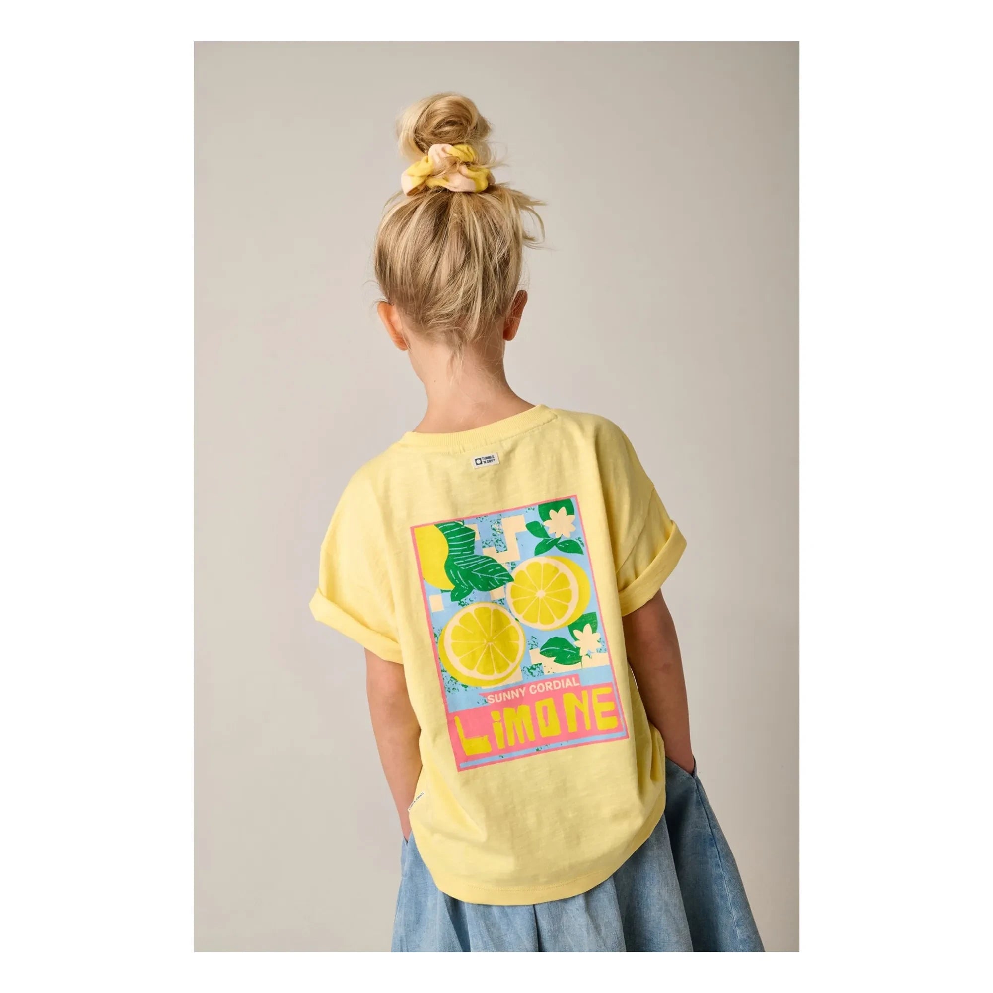 Tumble N'Dry - Camiseta Oversize Lemons Can Algodón Orgánico | Amarillo