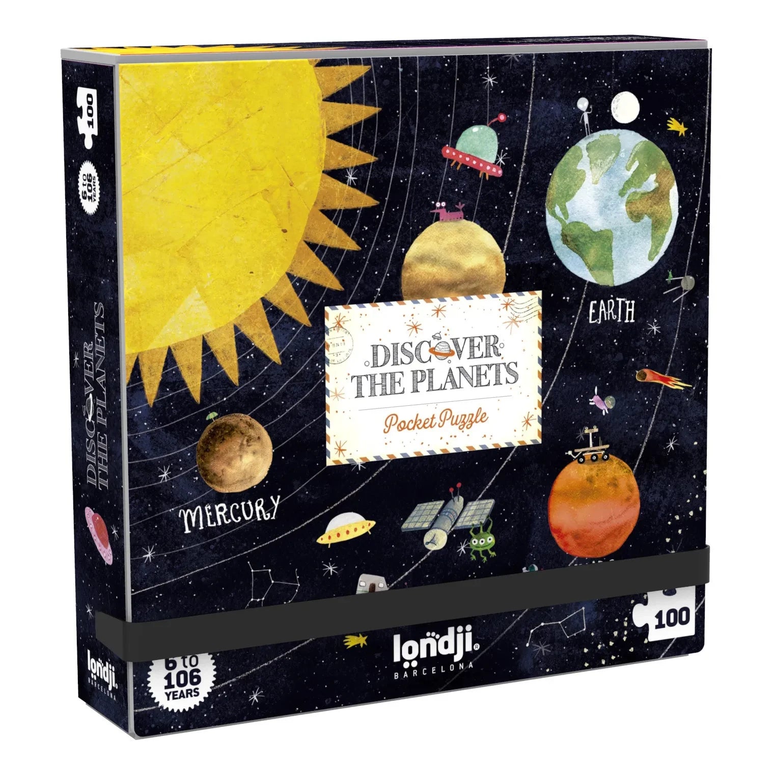 Londji - Puzle de bolsillo Explora los planetas