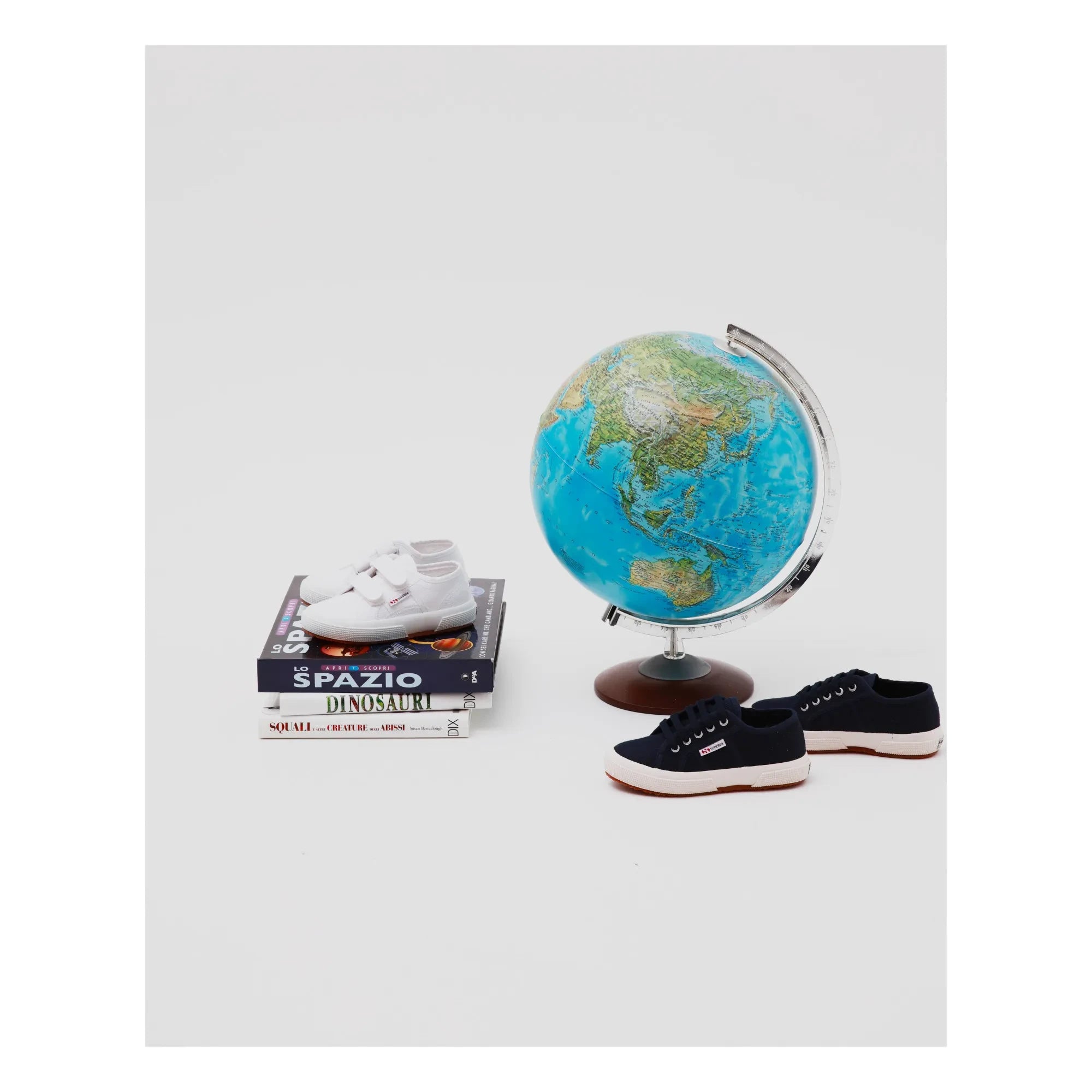 Superga - Zapatillas Clásicas con Velcro 2750 | Blanco