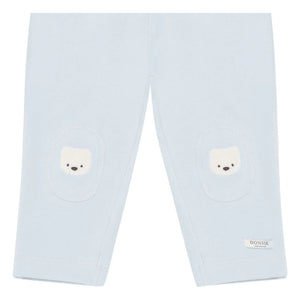 Donsje - Pantalones Oso Polar Joek Algodón Orgánico | Azul Glaciar