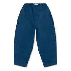 Repose AMS - Pantalón Ancho Ajustable de Algodón Orgánico | Azul