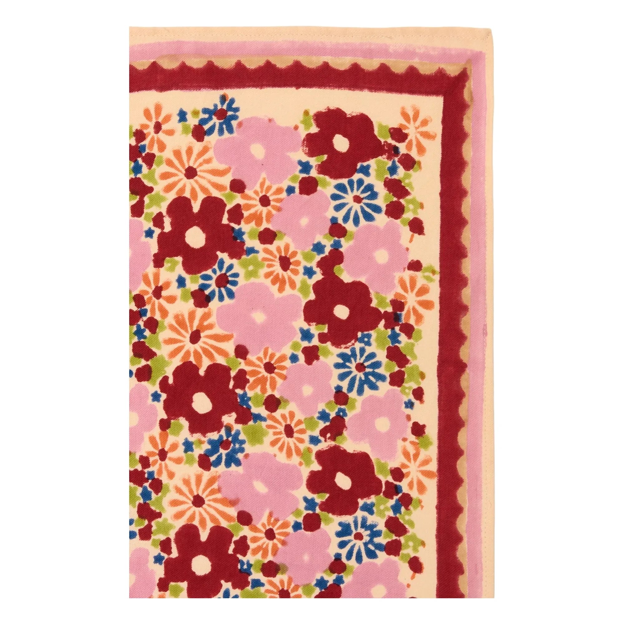 Apaches - Manika Fleuri Pequeña Bufanda | Rosa