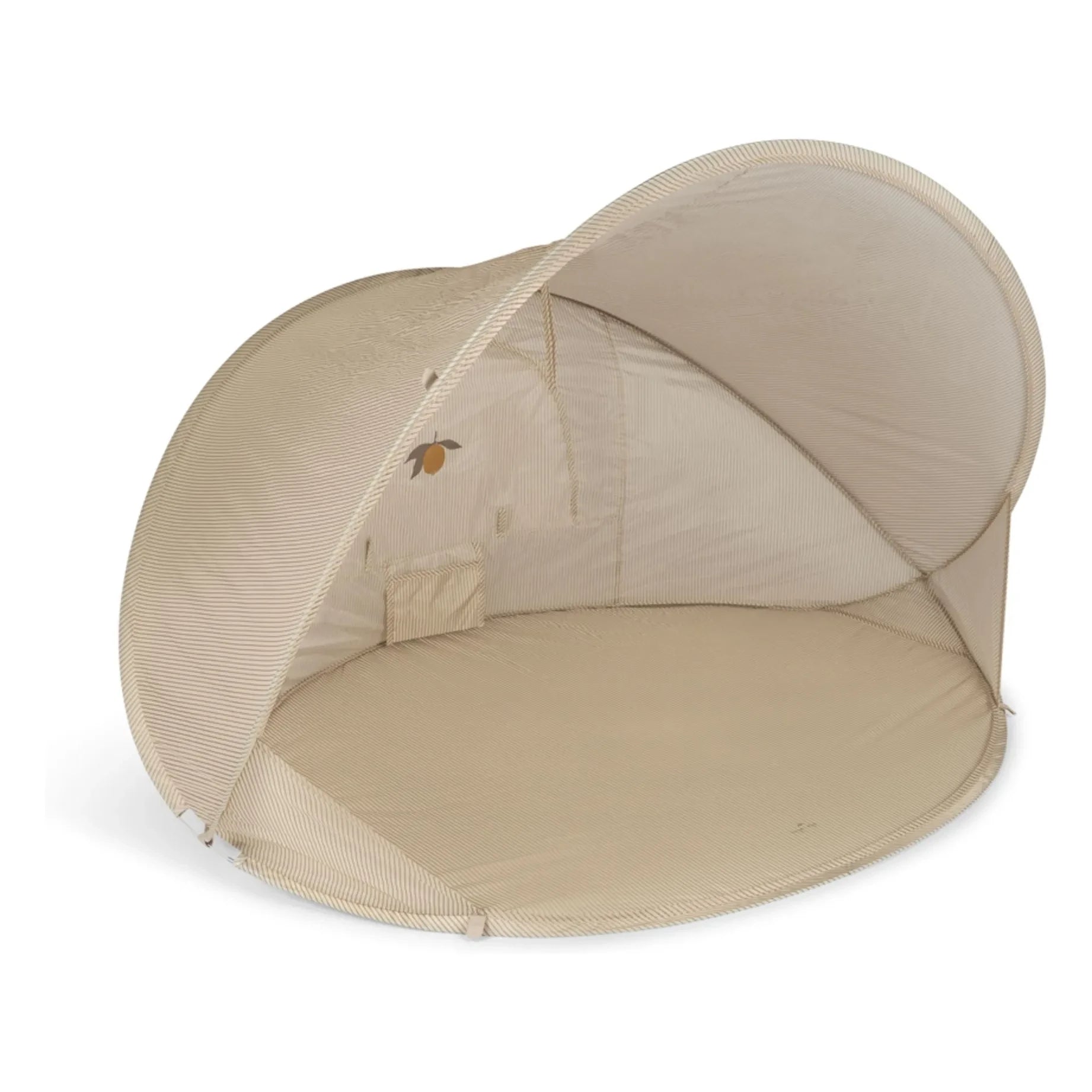 Konges Sløjd - Tienda de playa plegable Tea Stripe | Beige