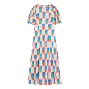 Bobo Choses - Vestido de Algodón Pearl | Azul