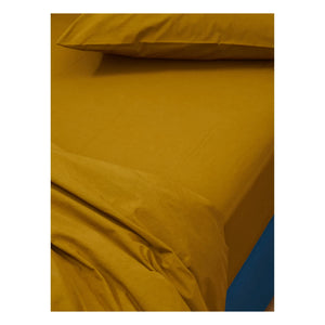 La cerise sur le gâteau - Sábana ajustable de algodón orgánico Celeste | Hazel