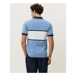 Les Deux - Polo con cremallera | Azul claro