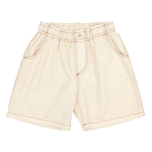 Búho - Pantalón corto bermuda vaquero Tencel | Crudo