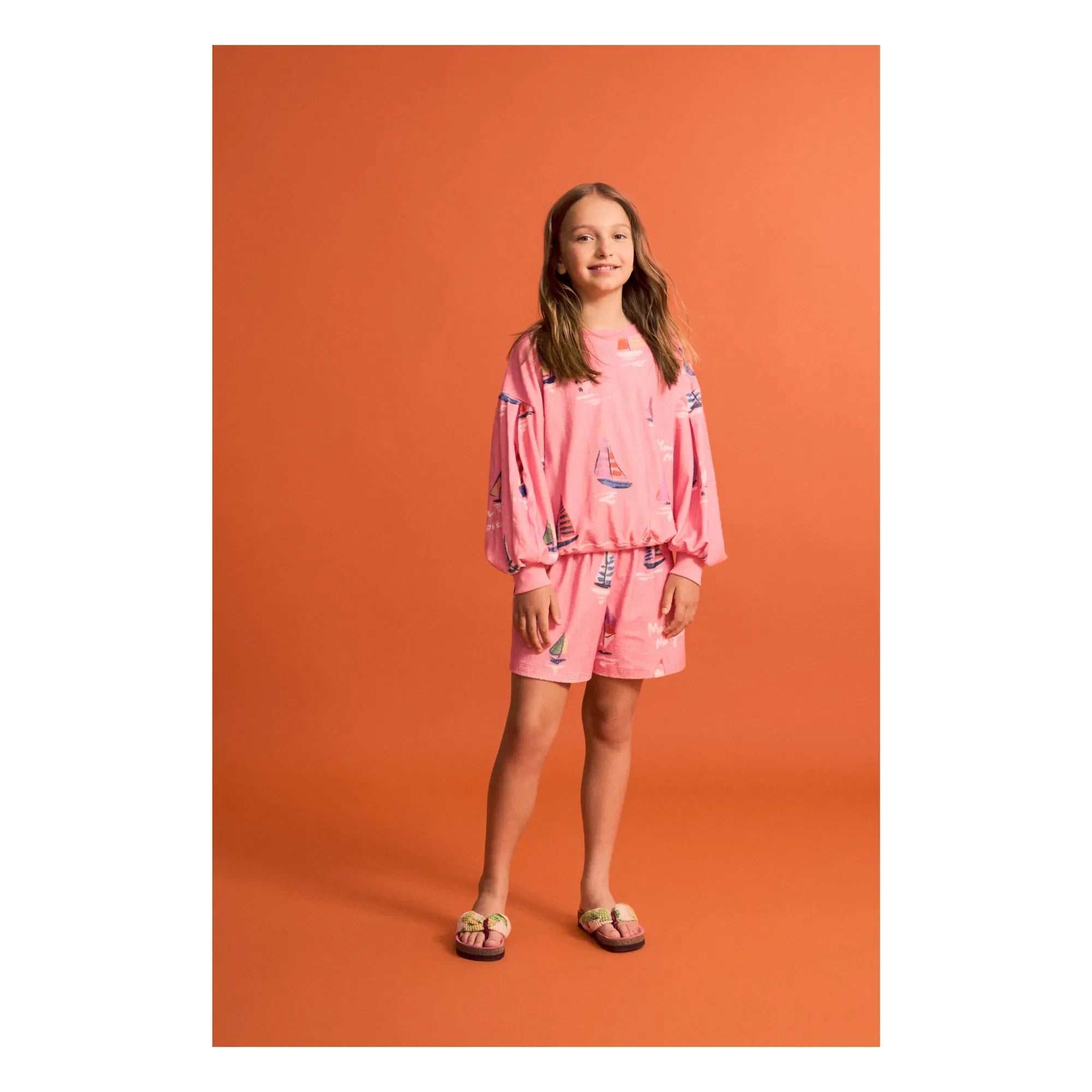 Maison Mangostan - Sailcloth Sweat | Rosa