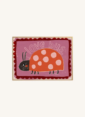 Studio Loco - "Love Bug" Afişi | Pembe