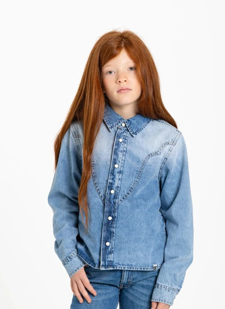 Hundred Pieces - Camisa de Denim Pauline | Denim Claro