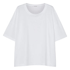 Pomandère - Camiseta de punto de algodón | Blanco