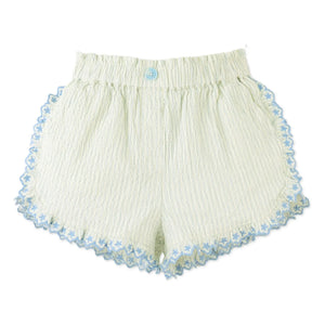 Gingersnaps - Conjunto de Blusa y Pantalón Corto a Rayas Isabel | Azul