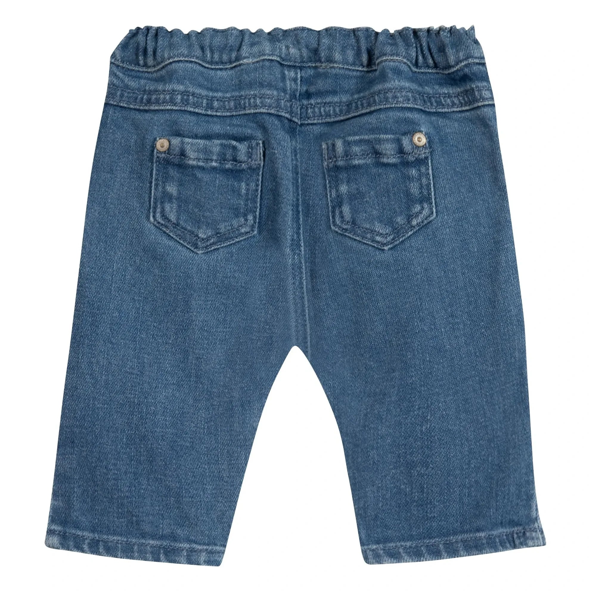 Tartine et Chocolat - Pantalones vaqueros rectos para bebé | Azul