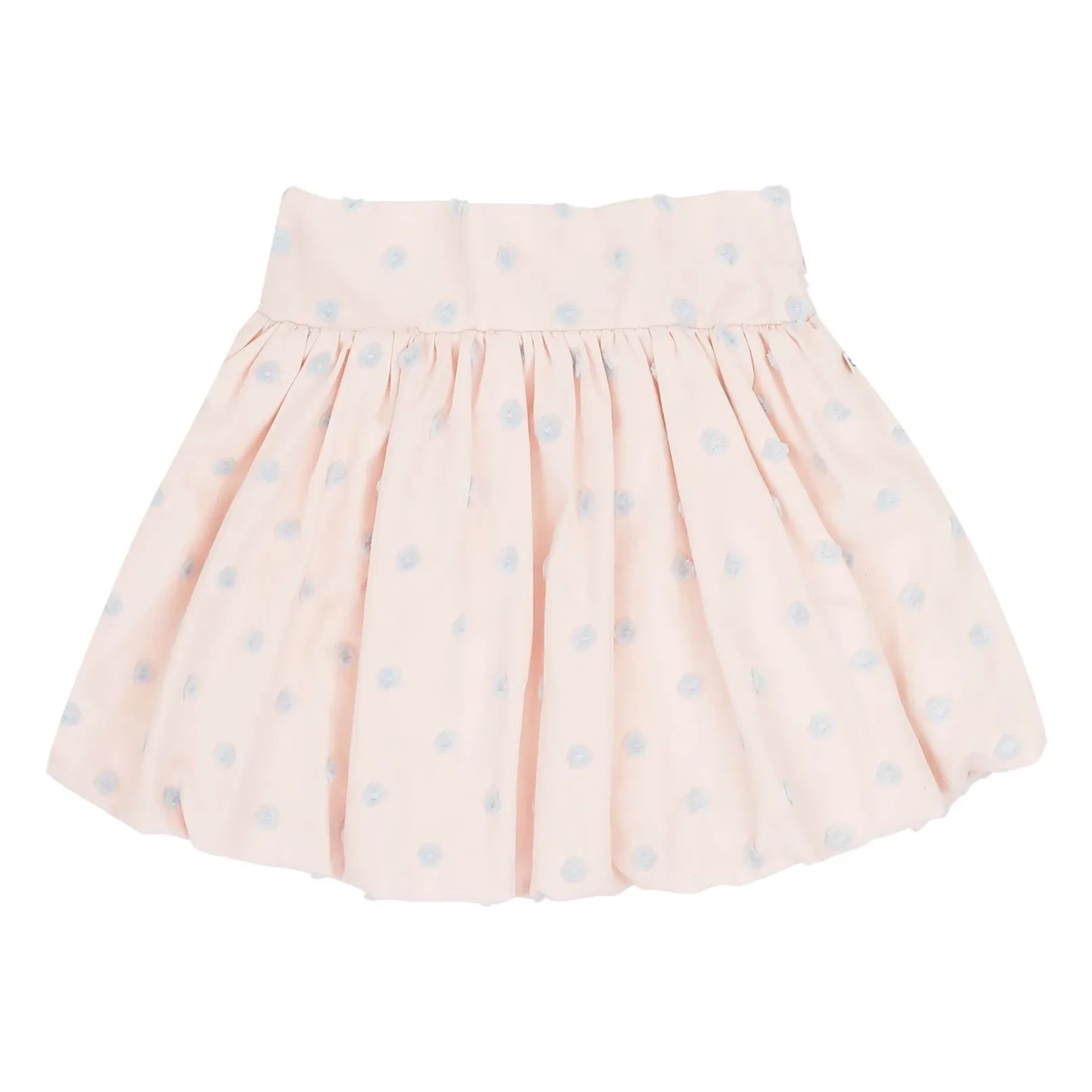Jenest - Falda Globo Betty Lunares Algodón Orgánico | Rosa Palo