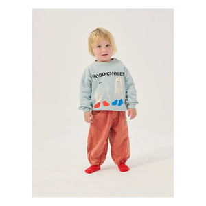 Bobo Choses - Sweat Ghosts Bobo Choses Algodón Orgánico Bebé | Azul Claro