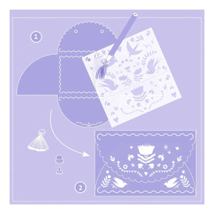 Djeco - DIY Kiti - Kendi Clutch Çantalarınızı Yapın: Sweet Fashionista