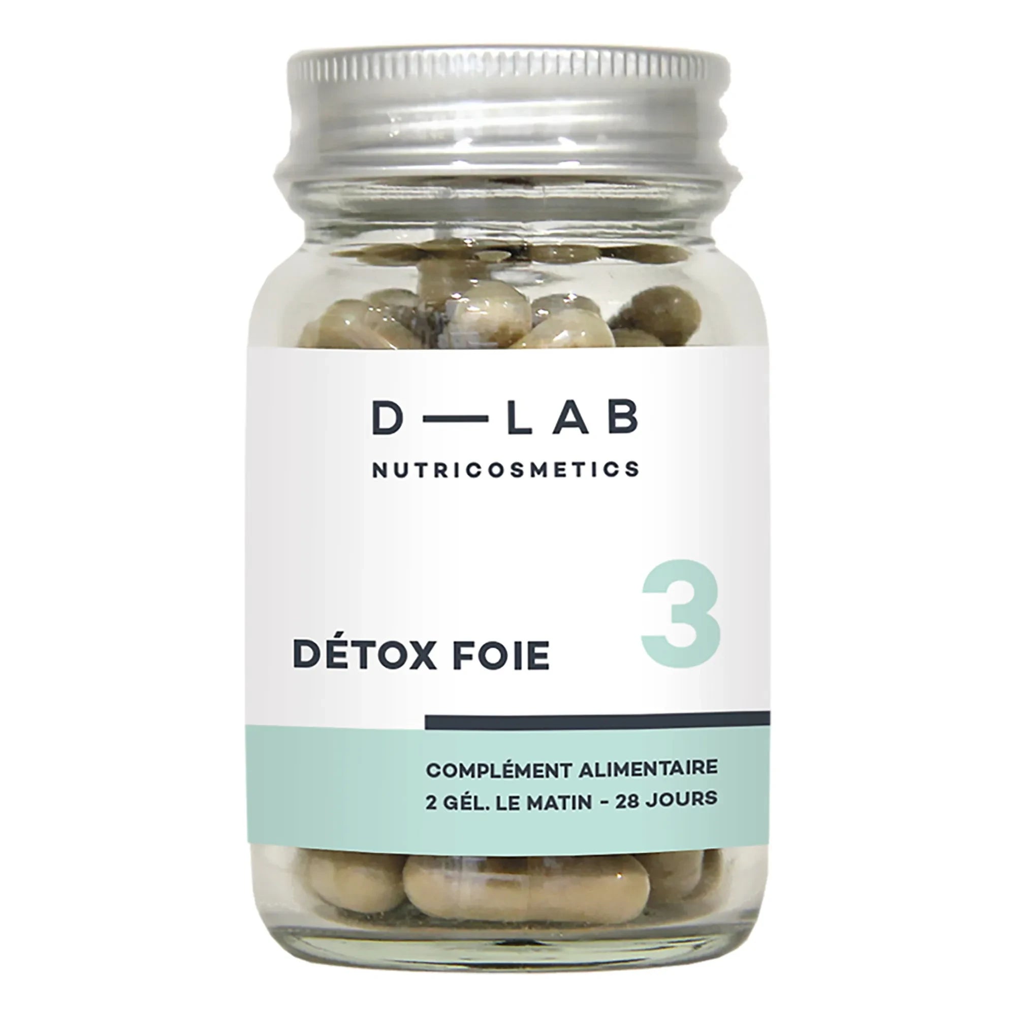 D-LAB NUTRICOSMETICS - Suplementos Desintoxicantes Hepáticos - 1 Mes