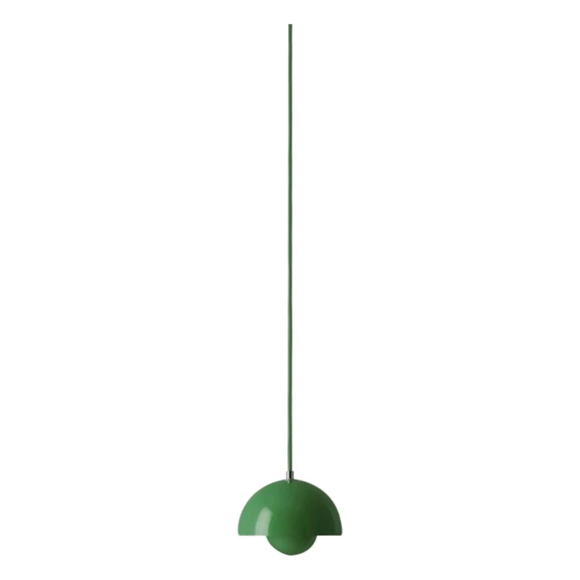 & Tradition - Lámpara colgante Flowerpot VP10, Verner Panton | Verde