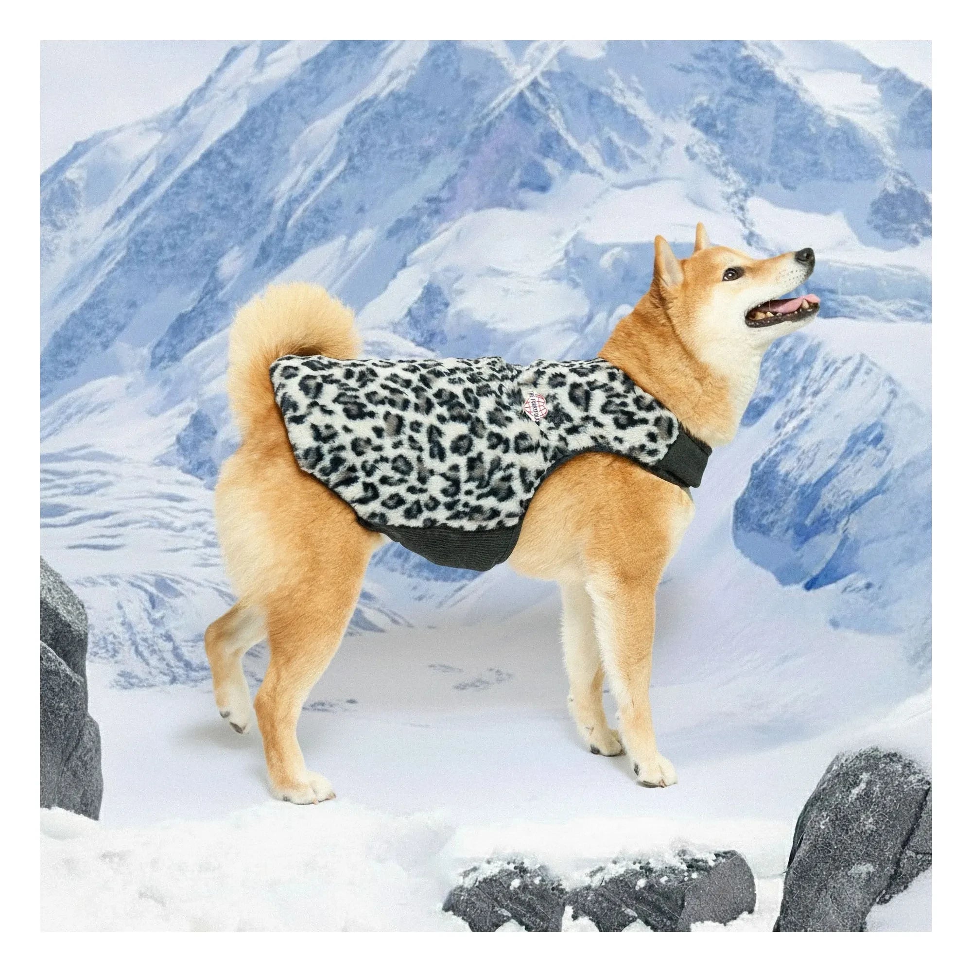 The Furry Folks - Chaqueta inflable reversible | Negro