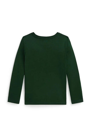 Blusa de manga larga Polo Ralph Lauren para niños