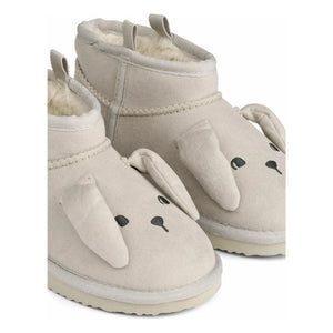 Liewood - Zapatillas Alban Lapin de fibra reciclada | Gris claro