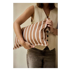 Gabrielle Paris - Funda de almohada a rayas | Avena