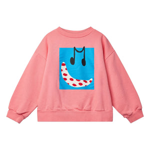 Wynken - Sudadera de algodón orgánico Bravo Musique | Rosa