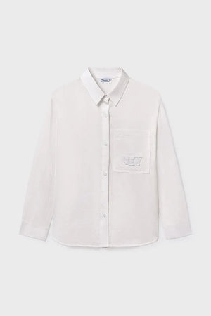 Camisa de algodón para niños Mayoral