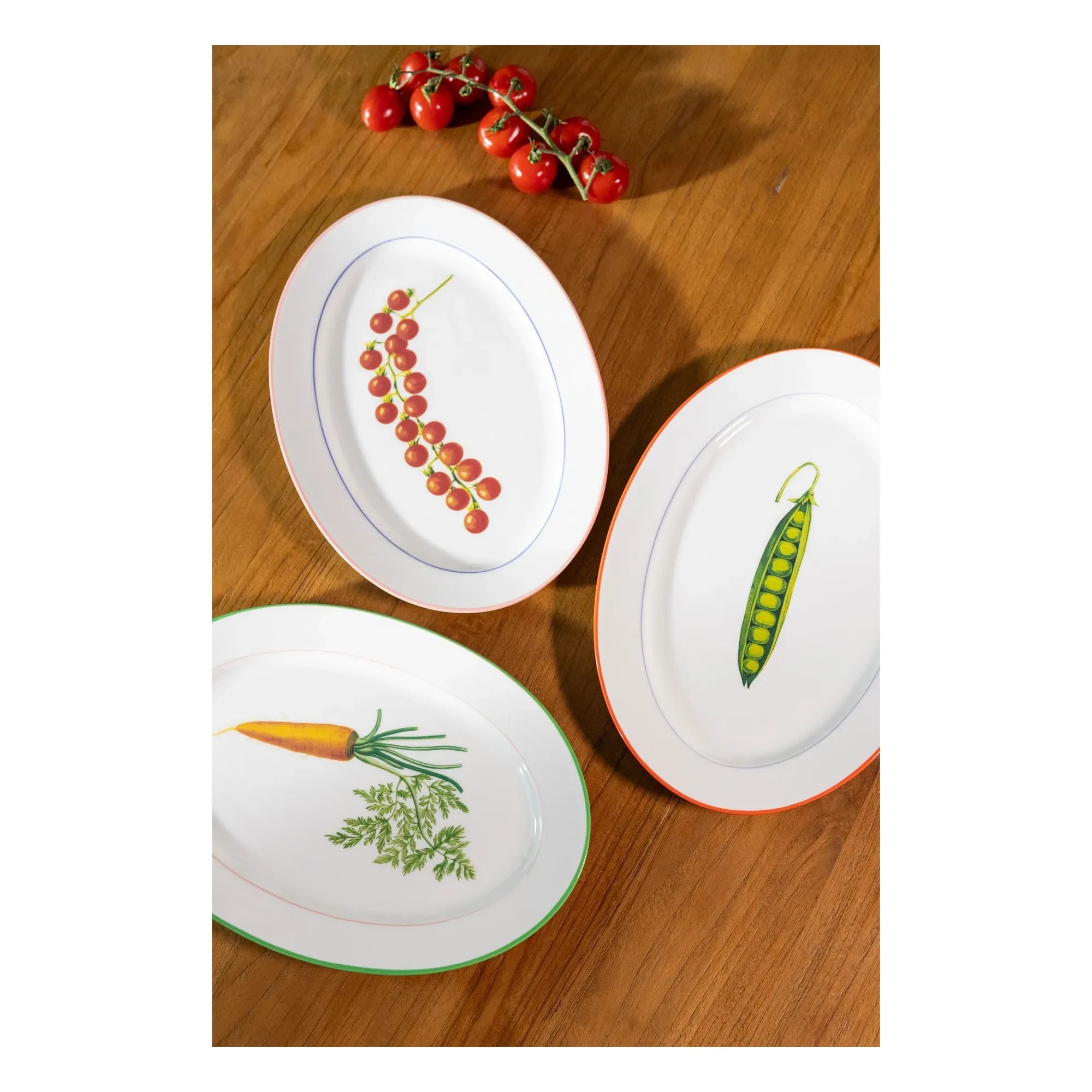 &Klevering - Plato de tomate | Rojo