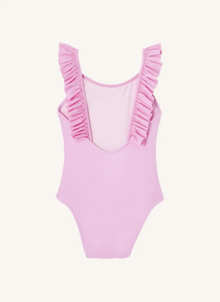 Lison Paris - Traje de baño de una pieza Bora Bora hecho de fibras recicladas | Rosa empolvado