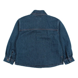 Búho - Sobrecamisa Kot | Azul