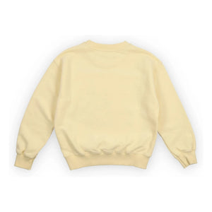 the new society - Sudadera con logo TNS | Amarillo pálido