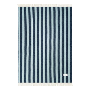 Maison Deux - Manta de lana Candy Wrap | Azul marino