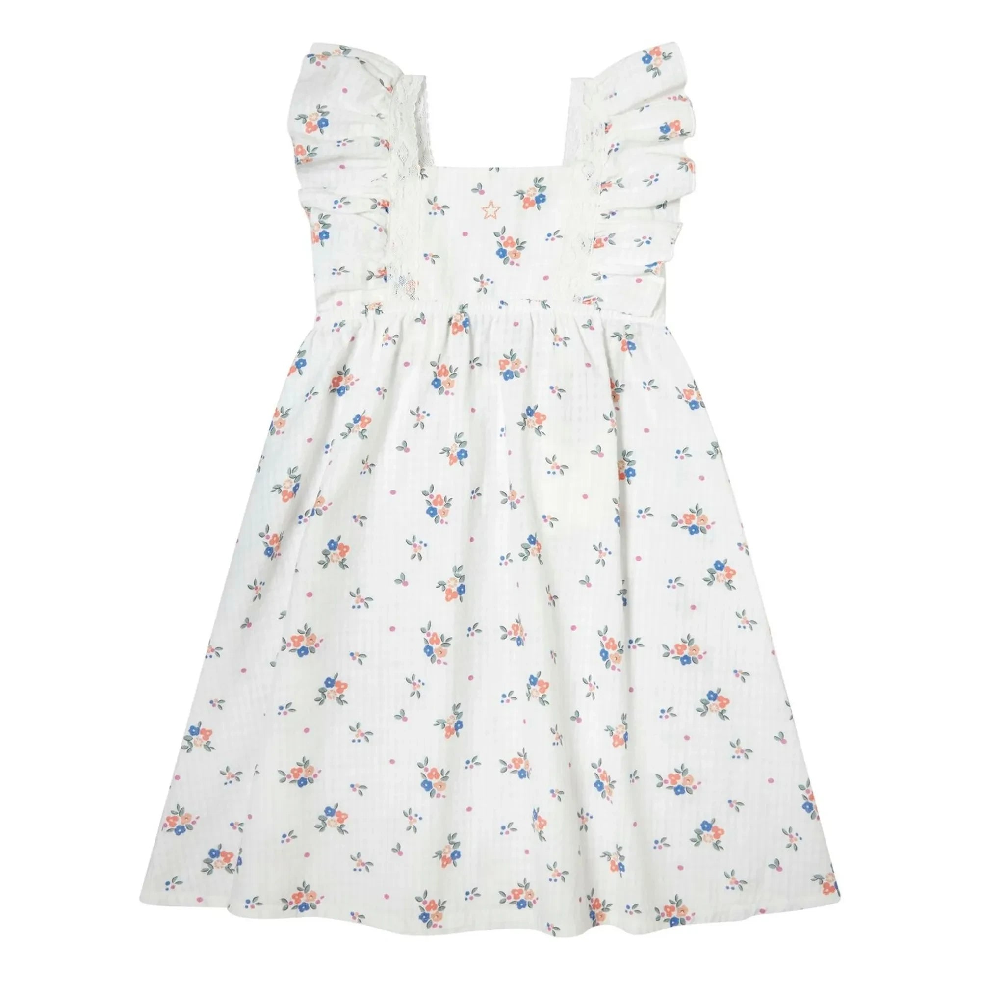 Tocoto Vintage - Vestido floral | Blanco