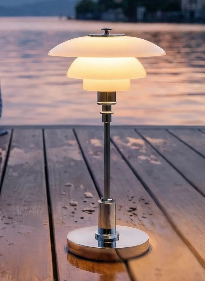 Louis Poulsen - Lámpara de mesa portátil PH 1-1, Louis Poulsen | Cromo