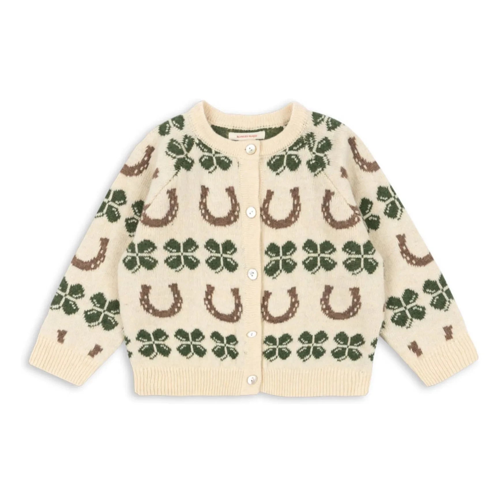 Konges Sløjd - Cárdigan Belou Chance de lana | Beige