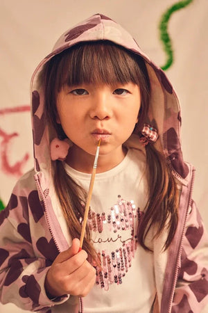 Blusa de manga larga de algodón para niños Mayoral