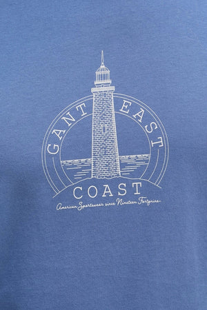 Camiseta de algodón para hombre Gant