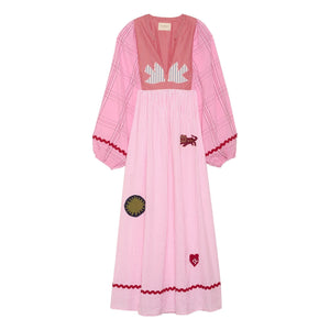 SISSEL EDELBO - Vestido Gaia | Rosa
