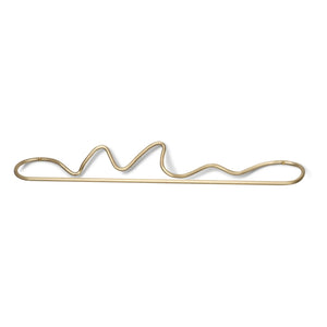Ferm Living - Toallero Curvature | Latón